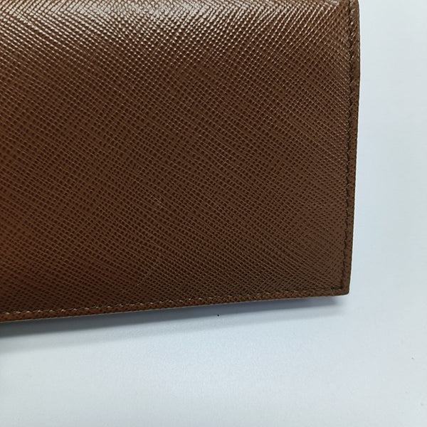 Calfskin Wallet Small Brown