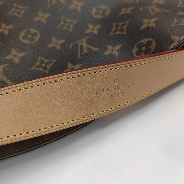 GRACEFUL MM Monogram Coated Canvas Brown