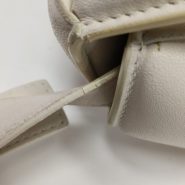 Cassette Medium Lambskin White