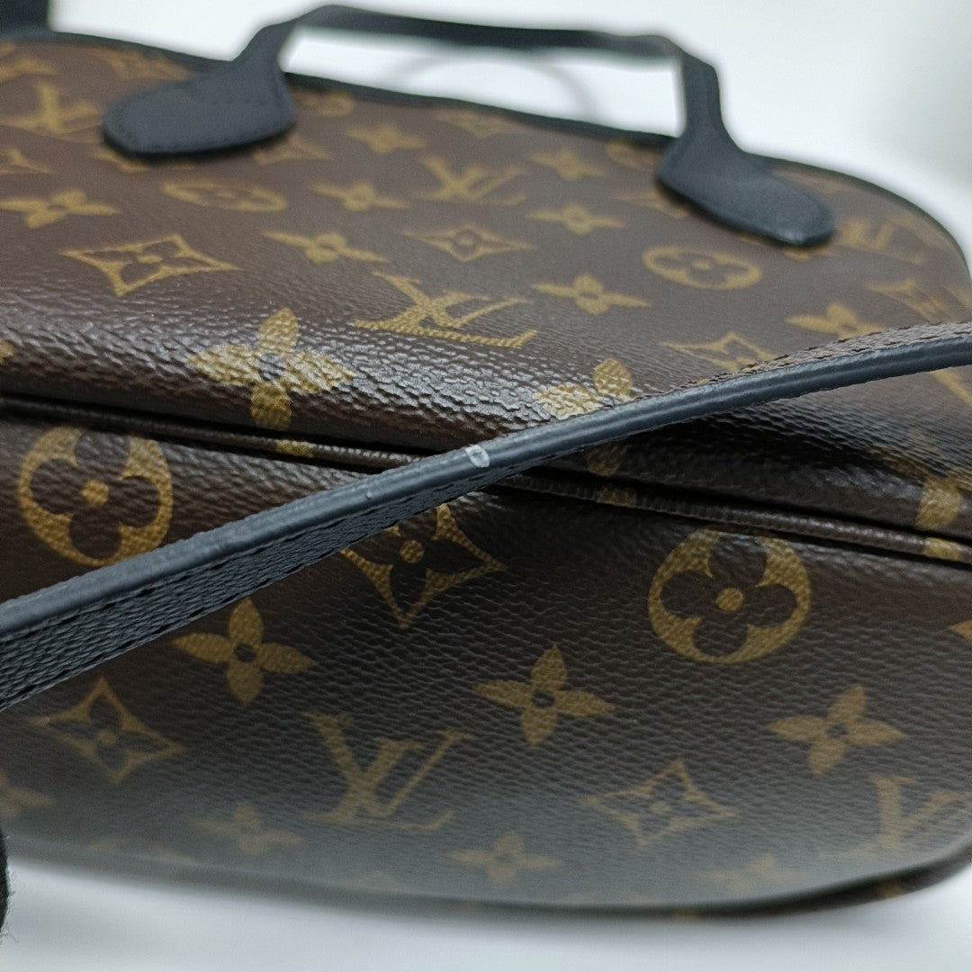 NEVERFULL BB Monogram Coated Canvas Brown