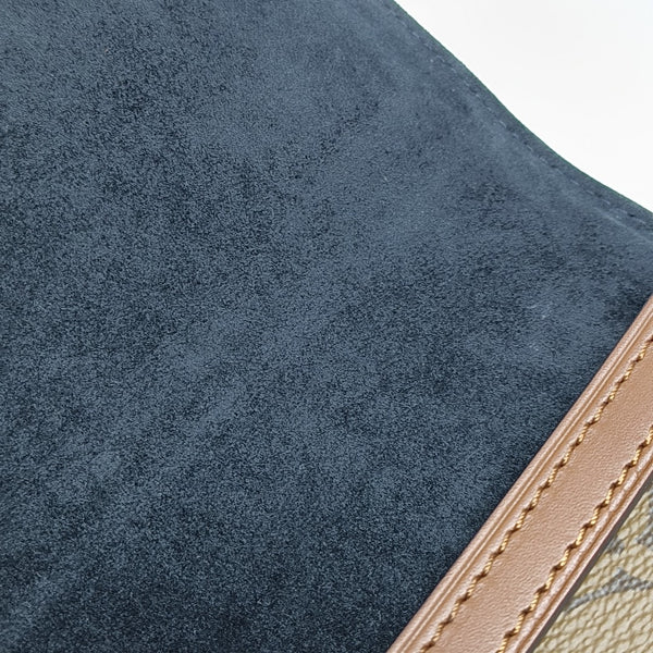 DAUPHINE MM Monogram Coated Canvas Brown