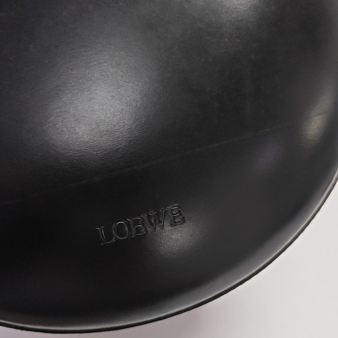 Calfskin Top Handle Bag Black