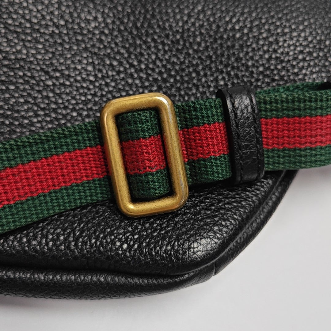 Print Small Calfskin Black