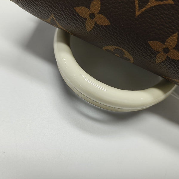 HOT SPRINGS MM Monogram Patent Leather White