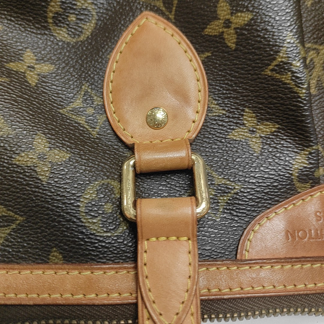 PALERMO PM Monogram Coated Canvas Brown