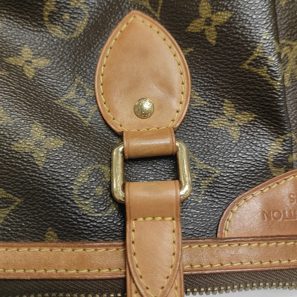 PALERMO PM Monogram Coated Canvas Brown