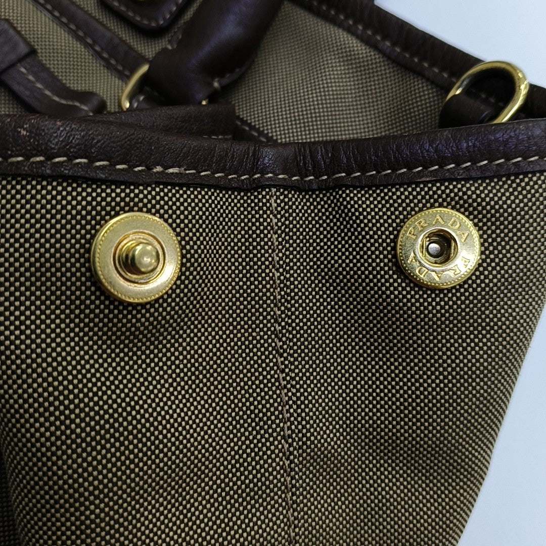 Canvas Tote Bag Brown