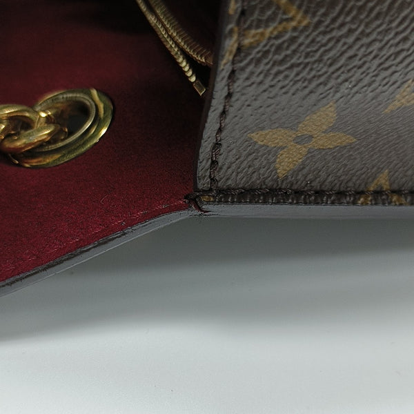 PASSY Monogram Coated Canvas Brown