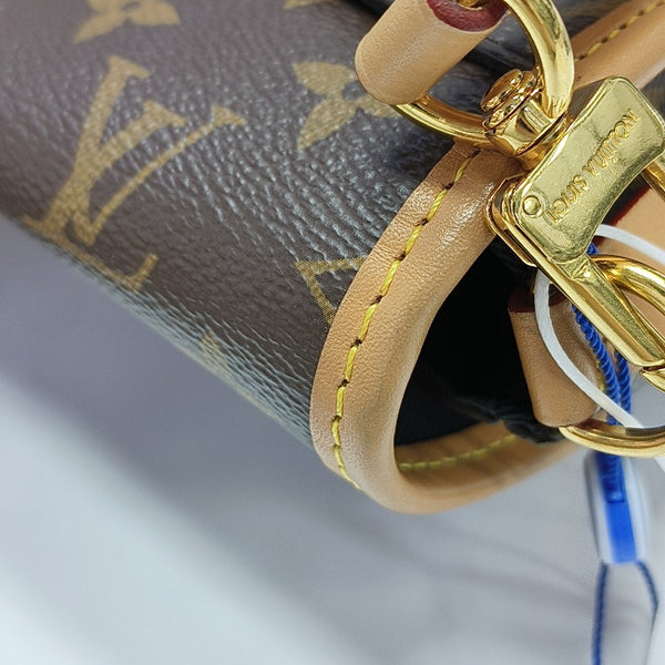 DIANE Monogram Coated Canvas Brown