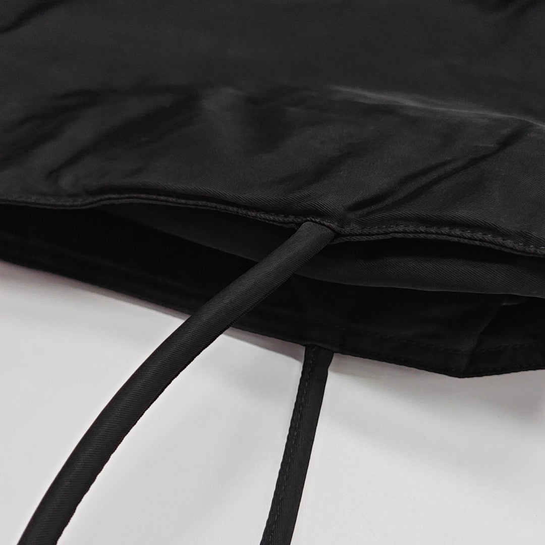Nylon Tote Bag Black