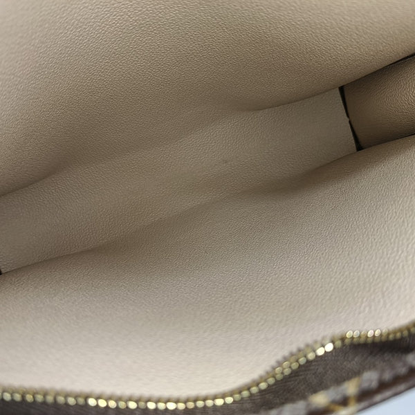 TOILET POCKET 26 Monogram Coated Canvas Brown