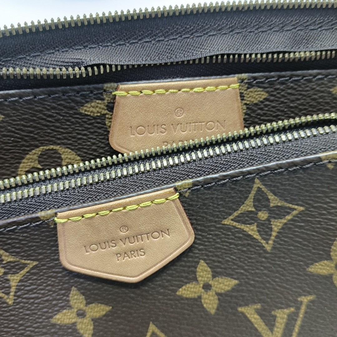 MULTI Monogram Coated Canvas Brown