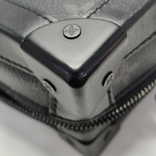 SOFT TRUNK Monogram Coated Canvas Black