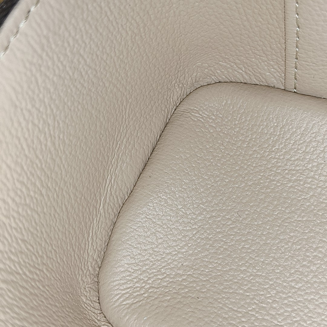 NICE Super Mini Monogram Coated Canvas Brown