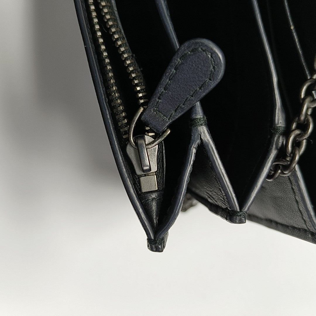 Lambskin Shoulder Bag Black