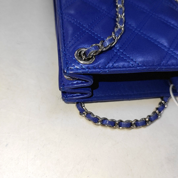 Quilted Calfskin Blue