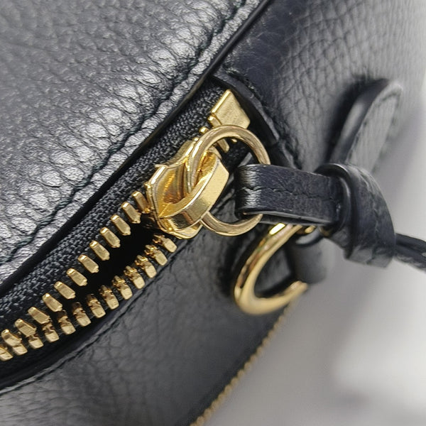 Calfskin Shoulder Bag Black