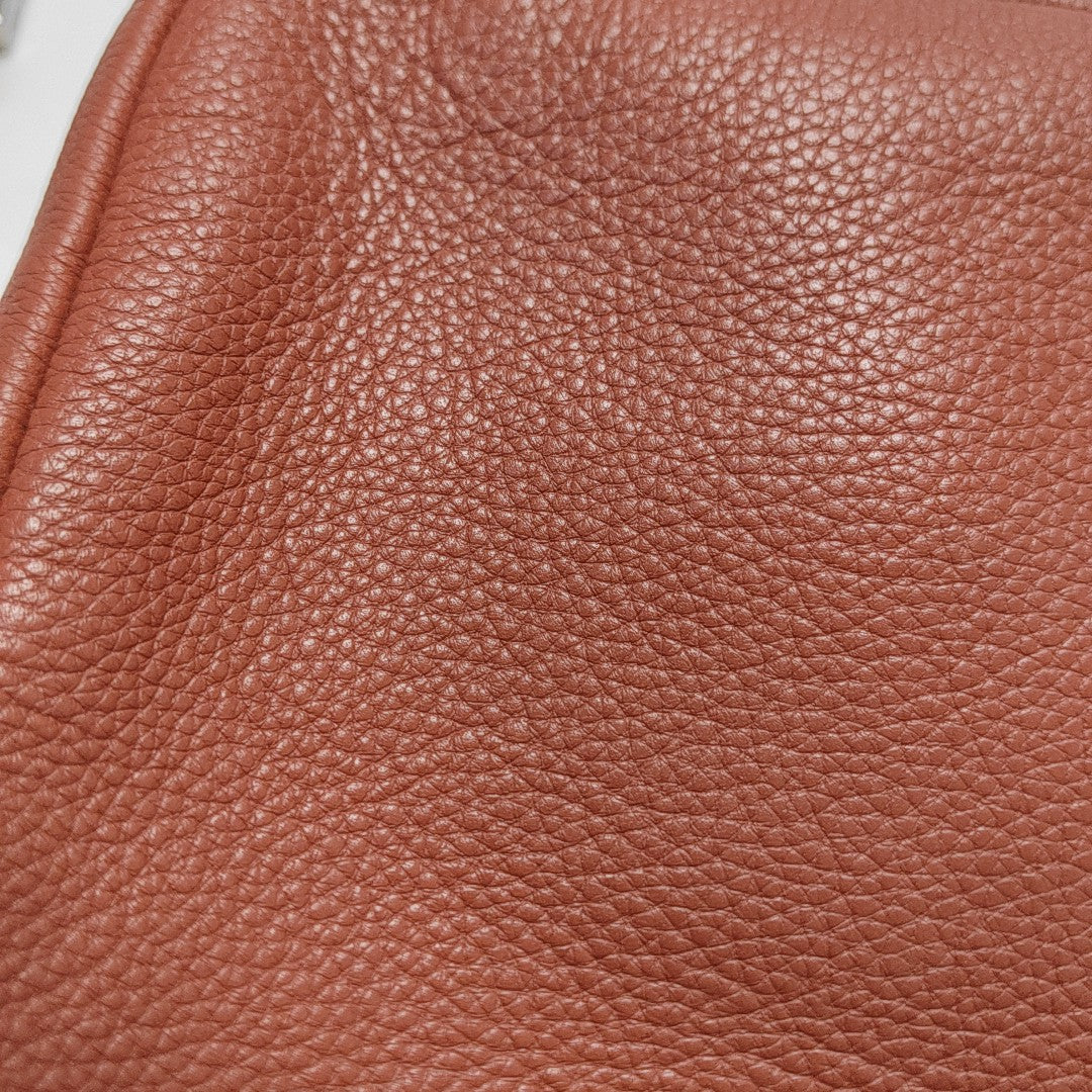 Calfskin Shoulder Bag Red