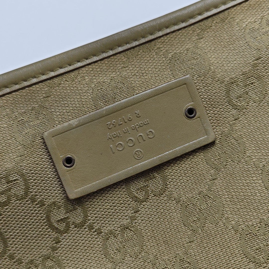 Monogram Canvas Tote Bag Beige