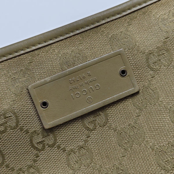 Monogram Canvas Tote Bag Beige