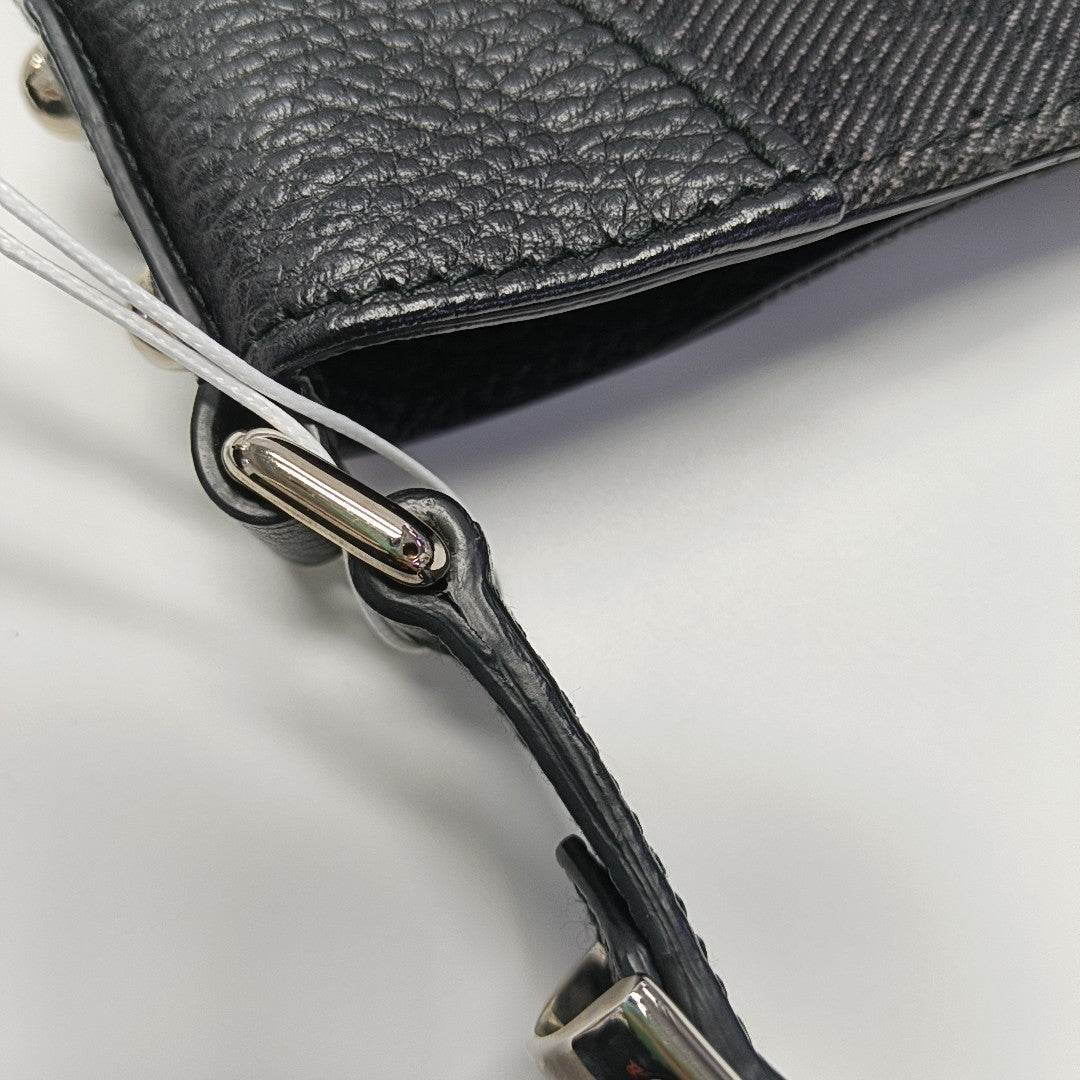 Monogram Canvas Top Handle Bag Black
