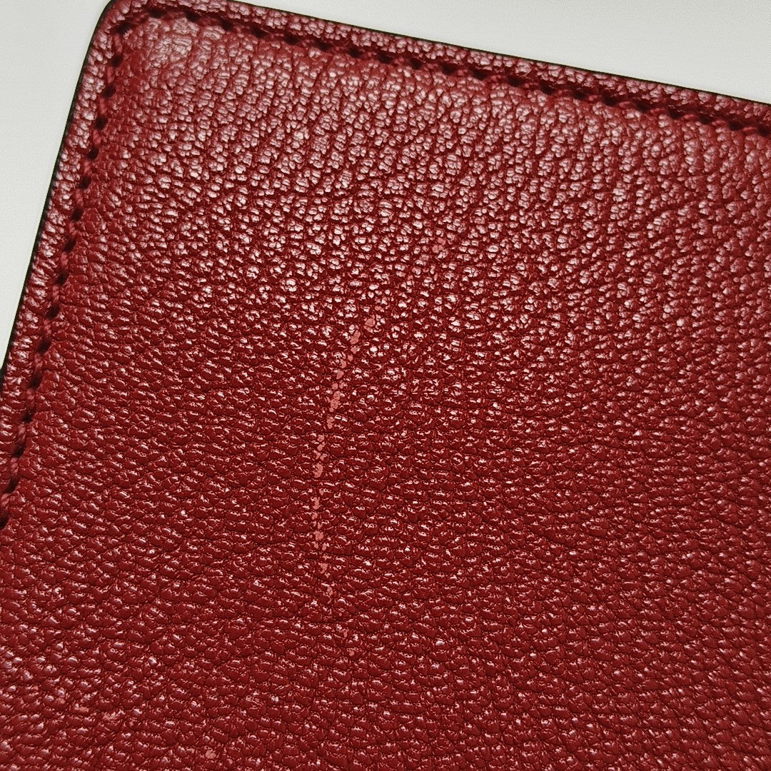 Calfskin Shoulder Bag Red