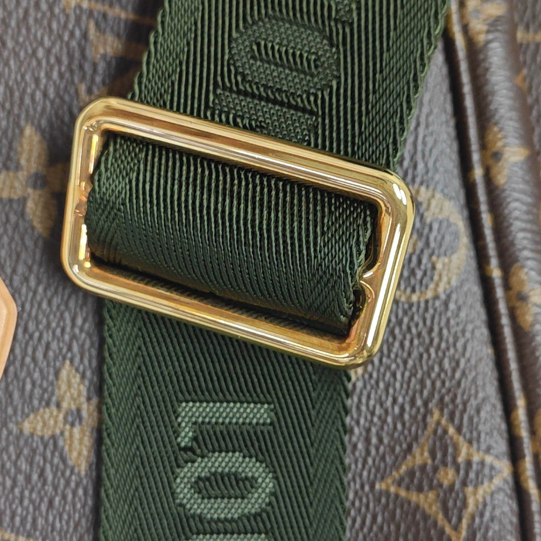 MULTI Monogram Coated Canvas Brown