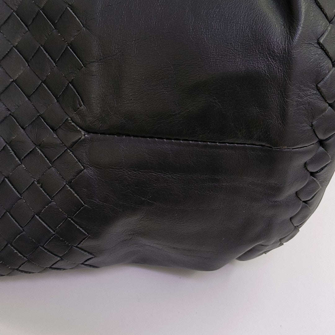 Calfskin Shoulder Bag Gray