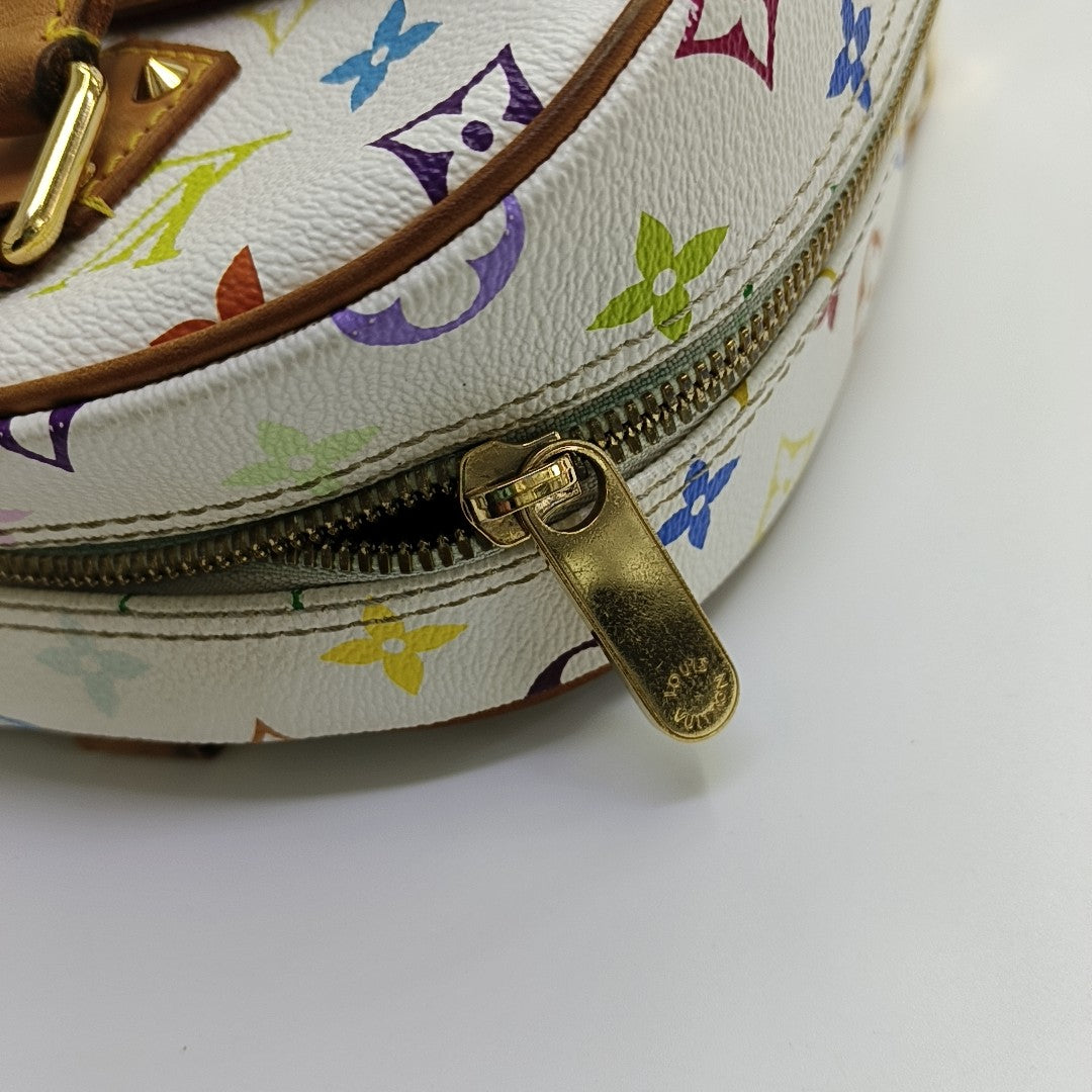 LV × TM DEAUVILLE Monogram Coated Canvas White