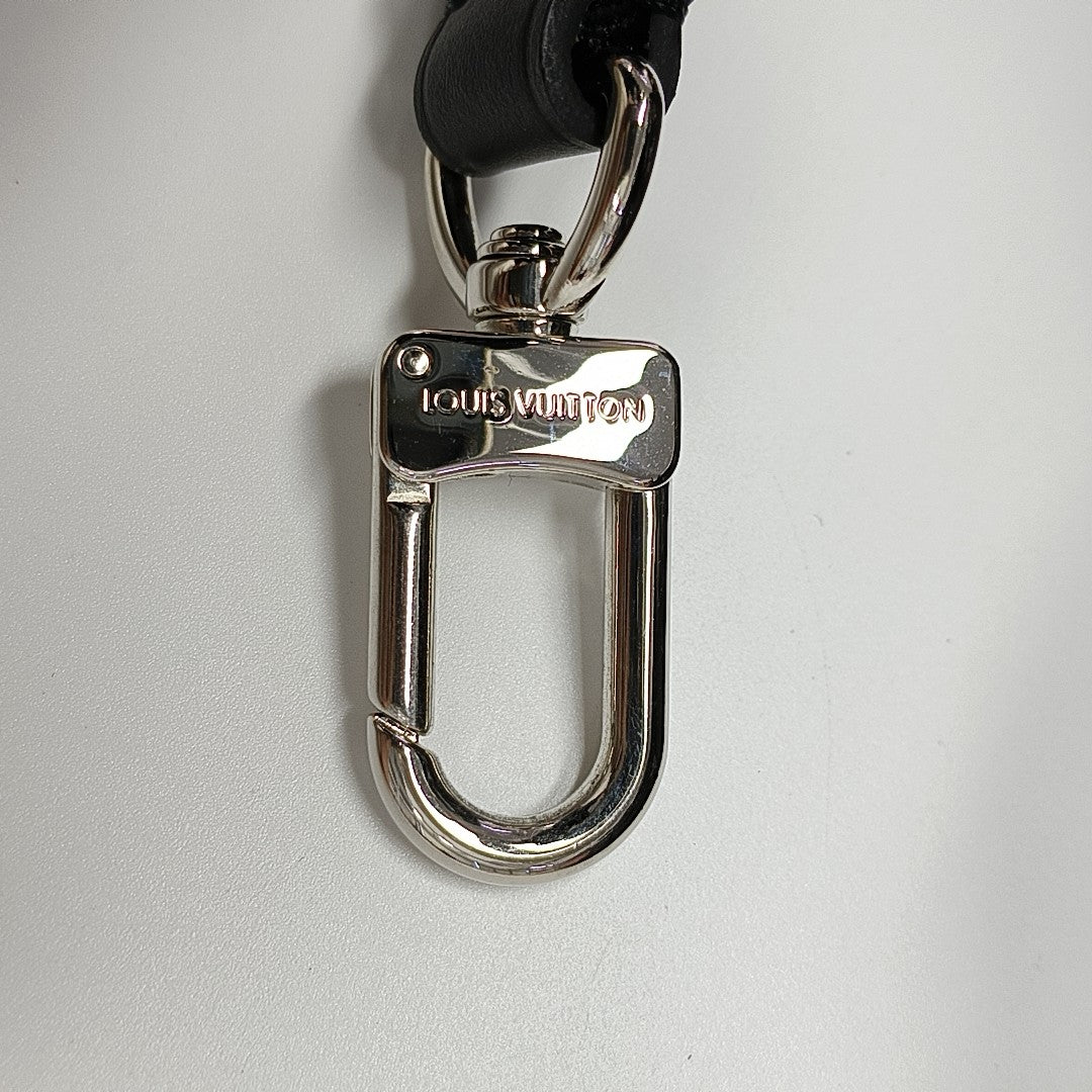 KEEPALL Nano Monogram Calfskin Black