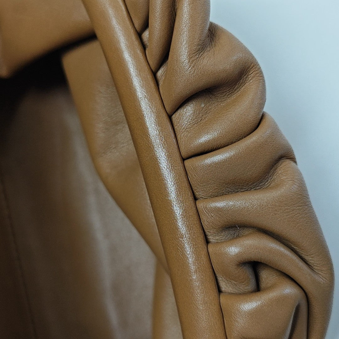The Pouch Mini Calfskin Brown