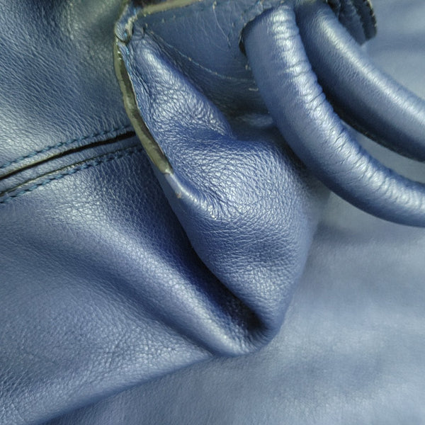 Calfskin Backpack Blue