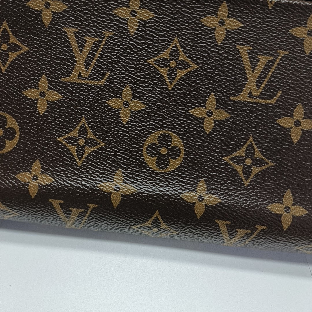 FÉLICIE Monogram Coated Canvas Brown