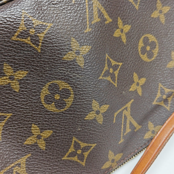 ACCESSOIRES Monogram Coated Canvas Brown