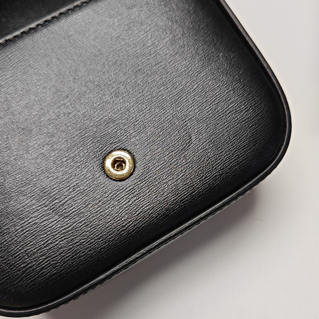 TRIOMPHE Mini Calfskin Black