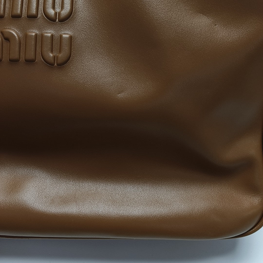 Beau Large Calfskin Brown