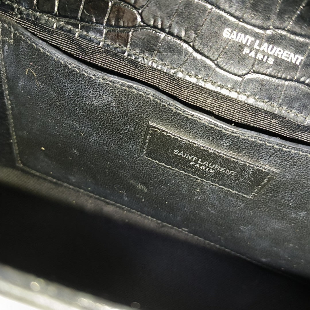 KATE Medium Calfskin Black