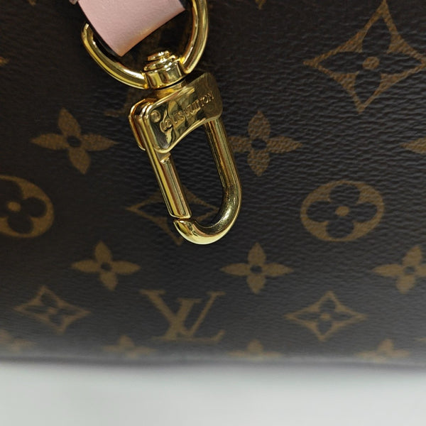 NÉONOÉ MM Monogram Coated Canvas Brown