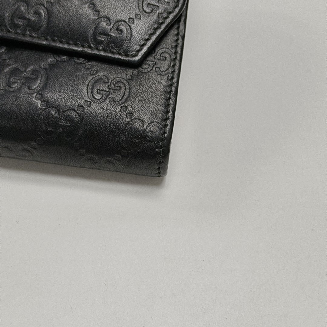 Monogram Calfskin Clutch Black