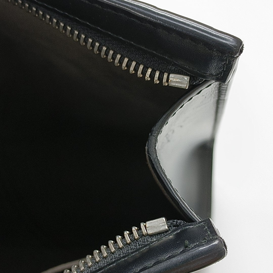 Signature Monogram Calfskin Black