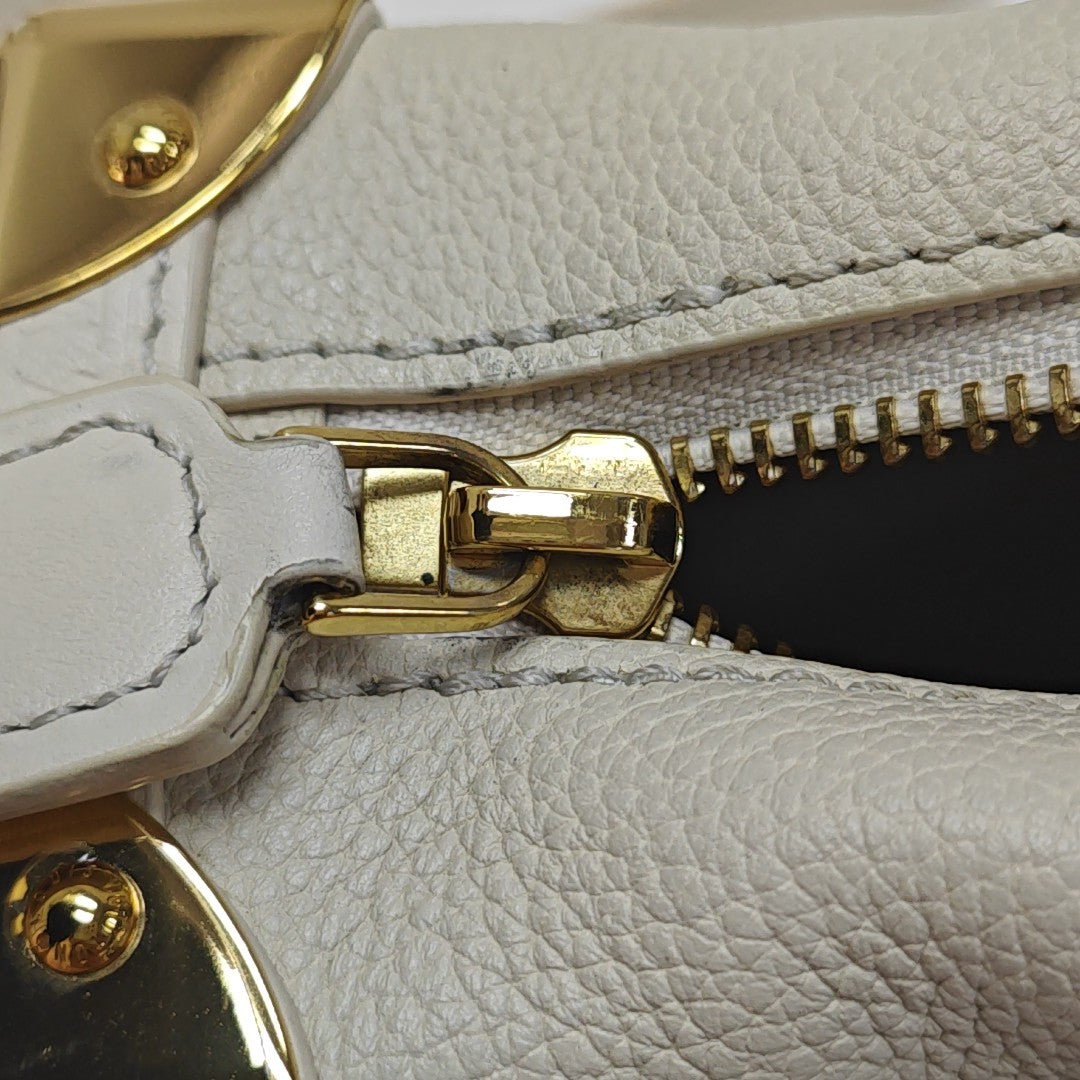 SIDE TRUNK PM Calfskin Beige