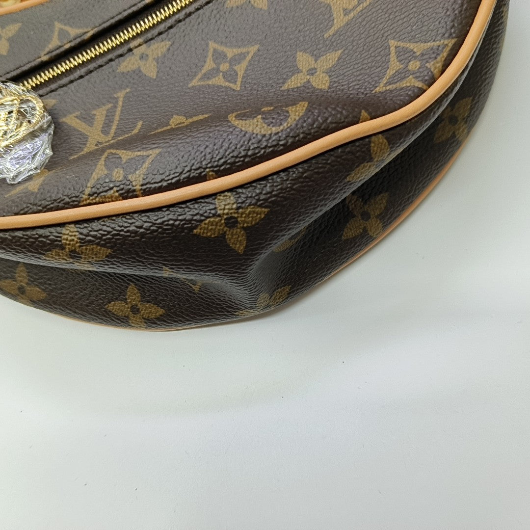 LOOP Monogram Coated Canvas Brown