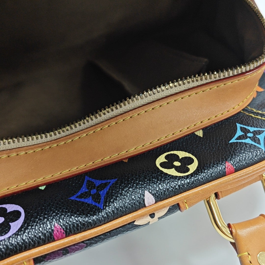 LV × TM CLAUDIA Monogram Coated Canvas Black