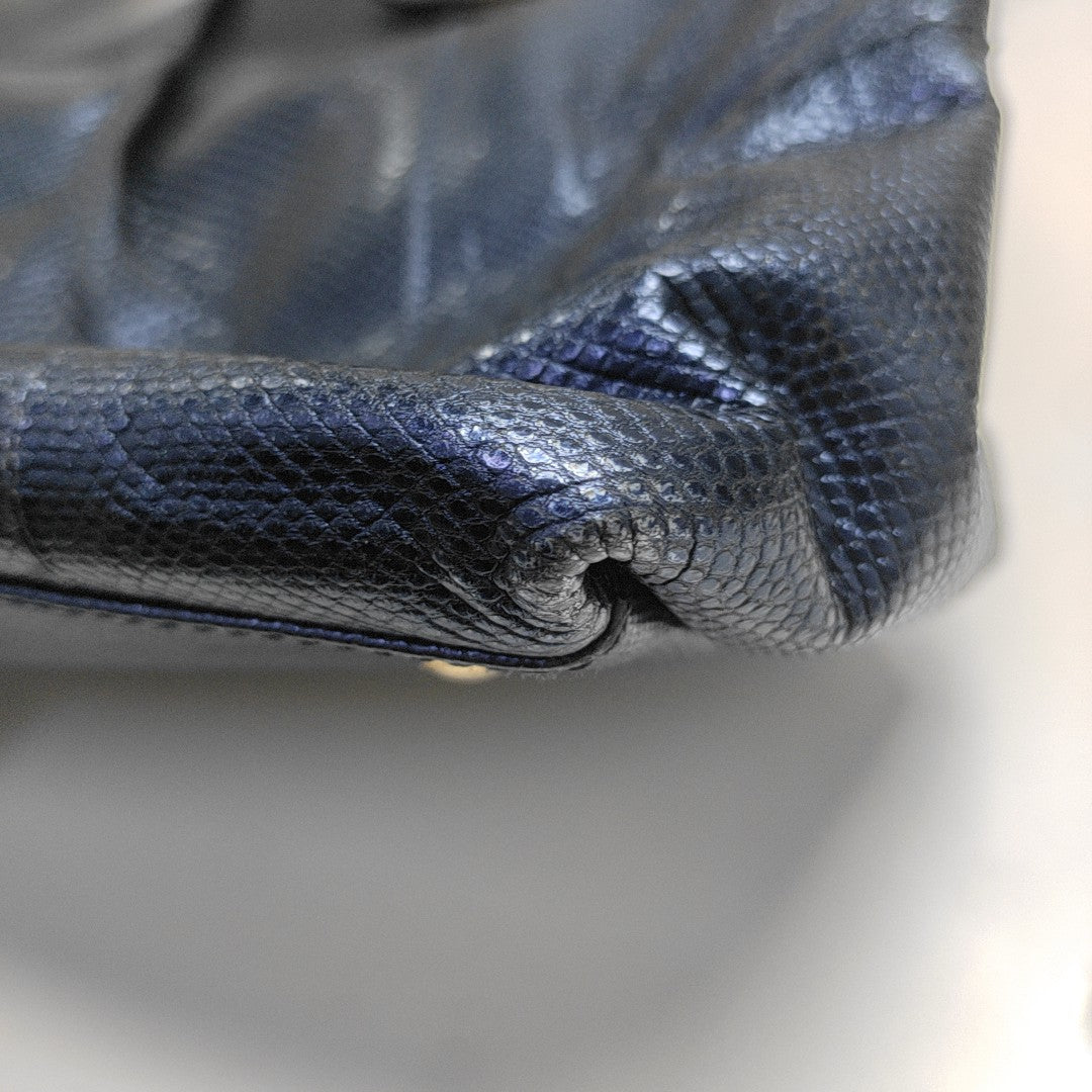 Gancio Calfskin Blue