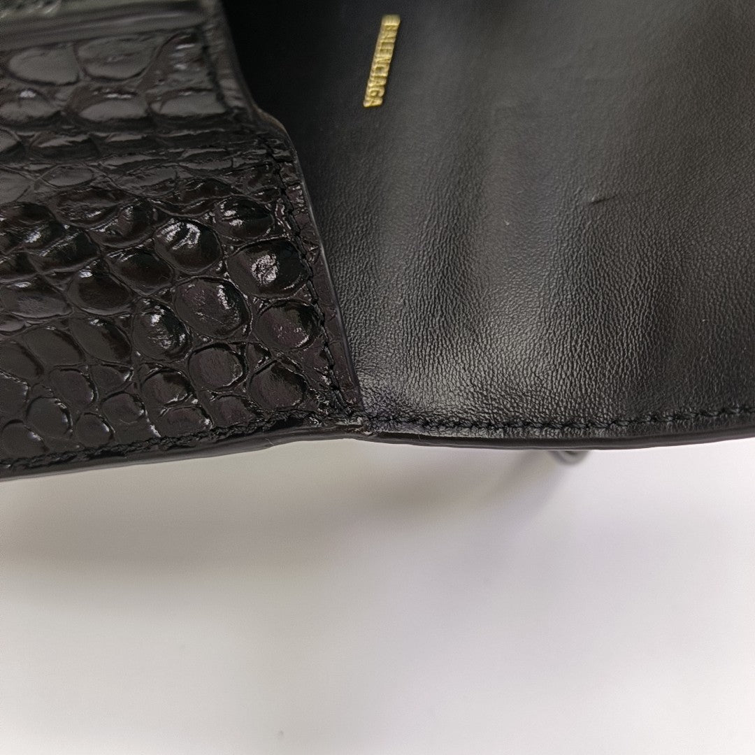 Hourglass XS Calfskin Black