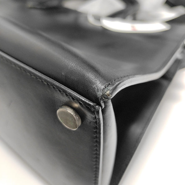 Work S Calfskin Black