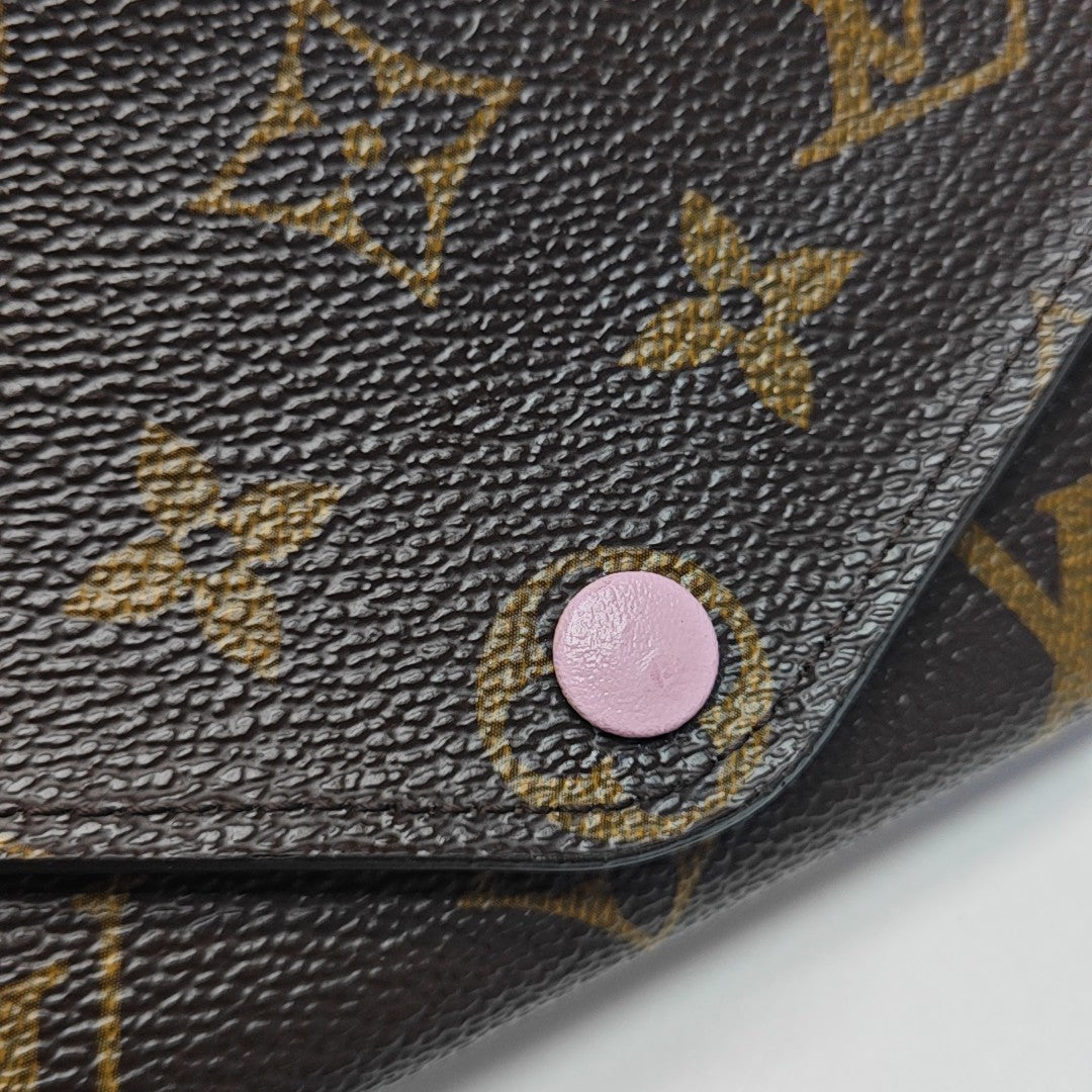 JOSÉPHINE Monogram Coated Canvas Brown