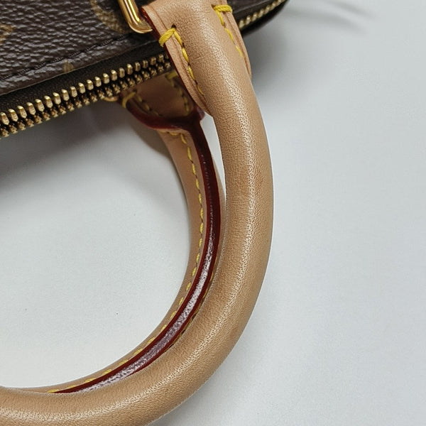 SPEEDY 20 Monogram Coated Canvas Brown