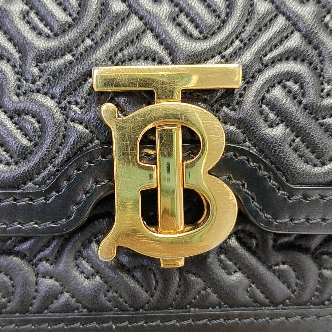 TB Mini Calfskin Black
