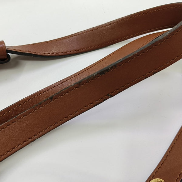 DAUPHINE MM Monogram Coated Canvas Brown